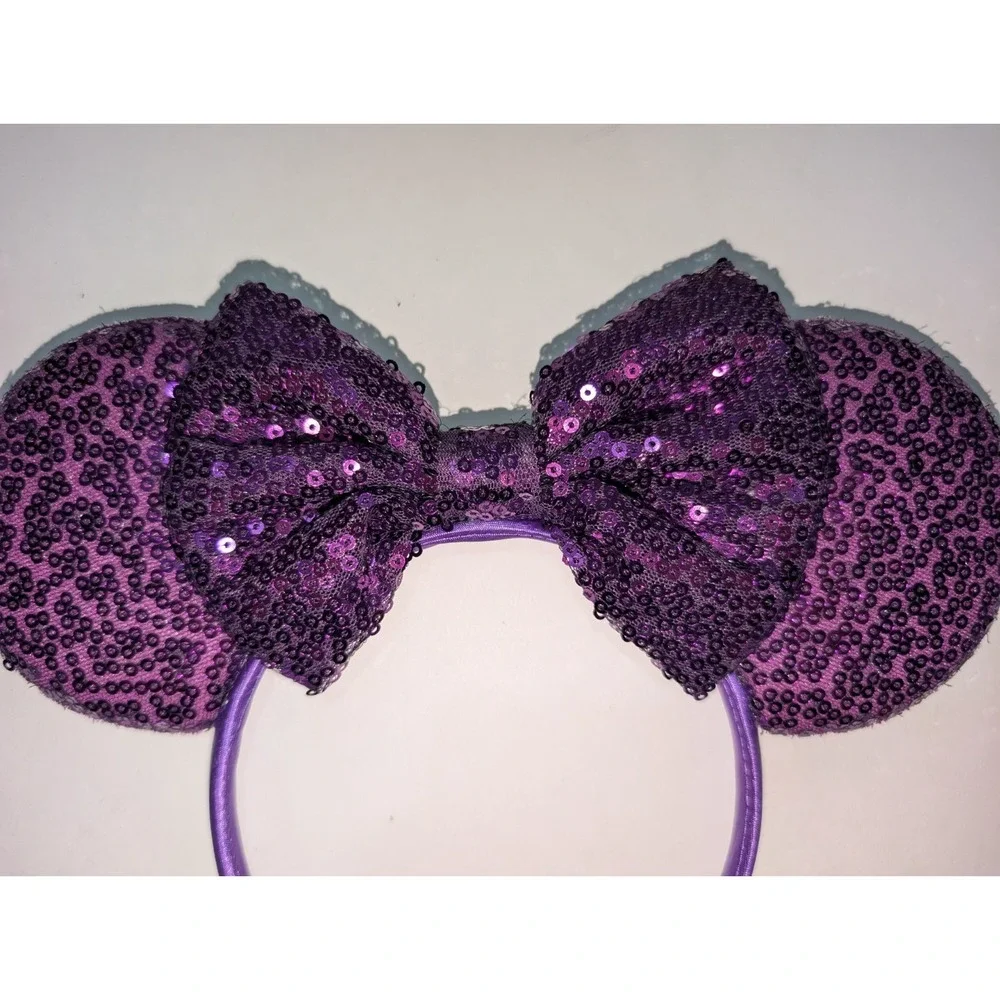 Minnie Mouse Ears Lot Lion King Disney Sequin Headbands Bow